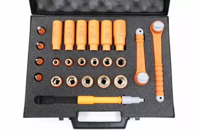MS89V05 Insulated Socket Set - 24 Tools